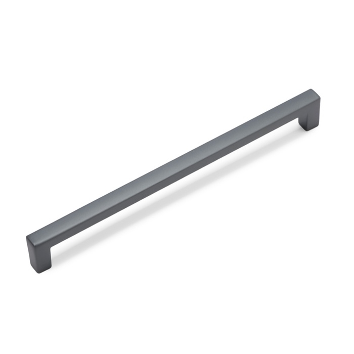 Ручка-скоба CAPPIO SQUARE RSC007, алюминий, м/о 192 мм, цвет графит Ручка-скоба CAPPIO SQUARE RSC007, алюминий, м/о 192 мм, цвет графит