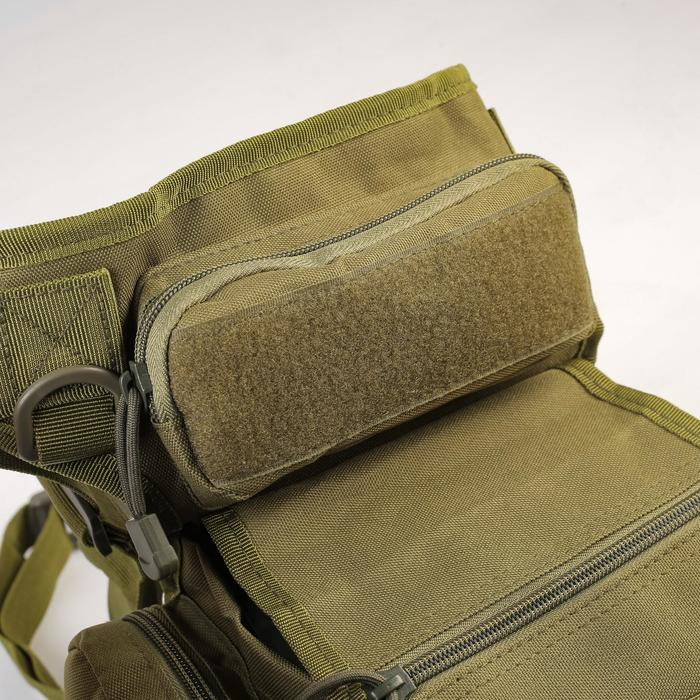 Сумка набедренная Сумка набедренная "Аdventure", камуфляж, зеленая