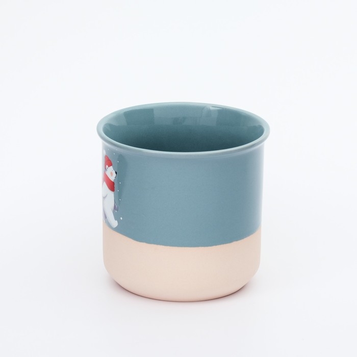 Новый год. Кружка керамическая «Мишка», 400 мл Новый год. Кружка керамическая «Мишка», 400 мл