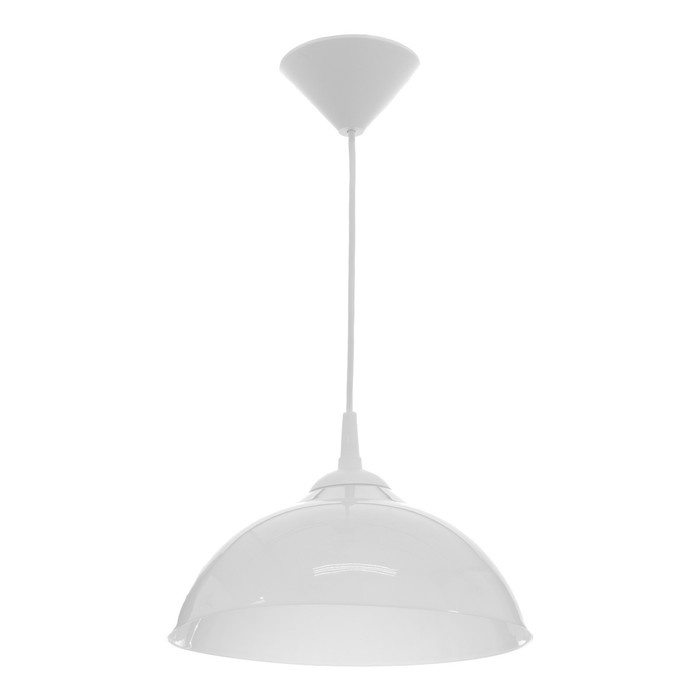 Люстра Люстра "Хоста" 1х15Вт Е27 МОДЕЛЬ: BR 00259 белый 29х29х13см