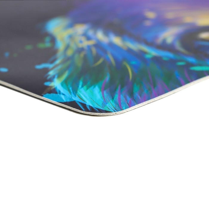 Коврик под миску  Коврик под миску "Пижон" с нескользящим основанием 43 х 28 см "Наклаадывай - наклаадывай"