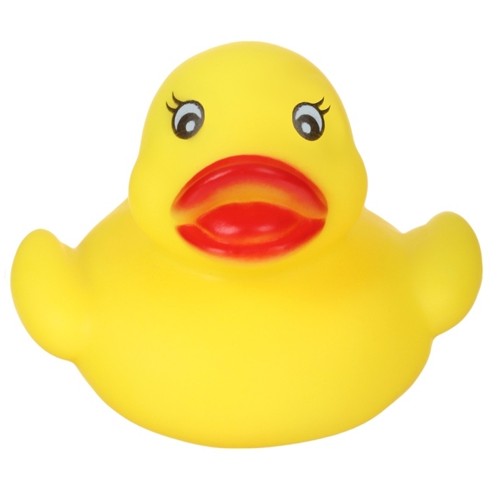 Набор резиновых игрушек для ванны &laquo;Поймай уточку&raquo;, сачок + 4 игр. с пищалкой, Крошка Я