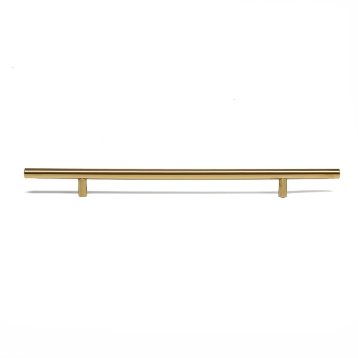 Ручка рейлинг CAPPIO FRIDA, нерж. сталь, d=12 мм, м/о 224 мм, цвет золото