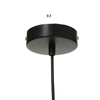 Светильник BayerLux 2284/1 LED черно-золотой 10х10х24-124 см
