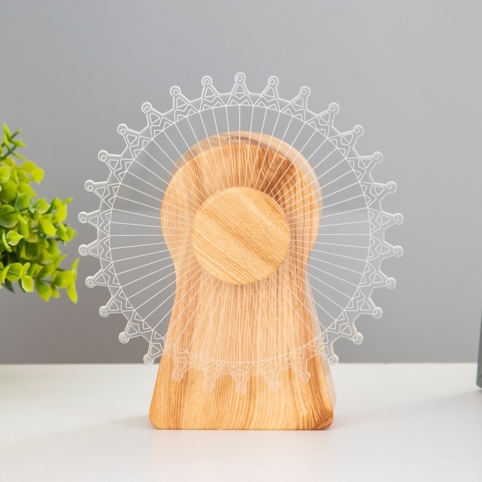 Светильник сенсорный Светильник сенсорный "Колесо" LED крутится 6Вт USB 15х4х16 см RISALUX