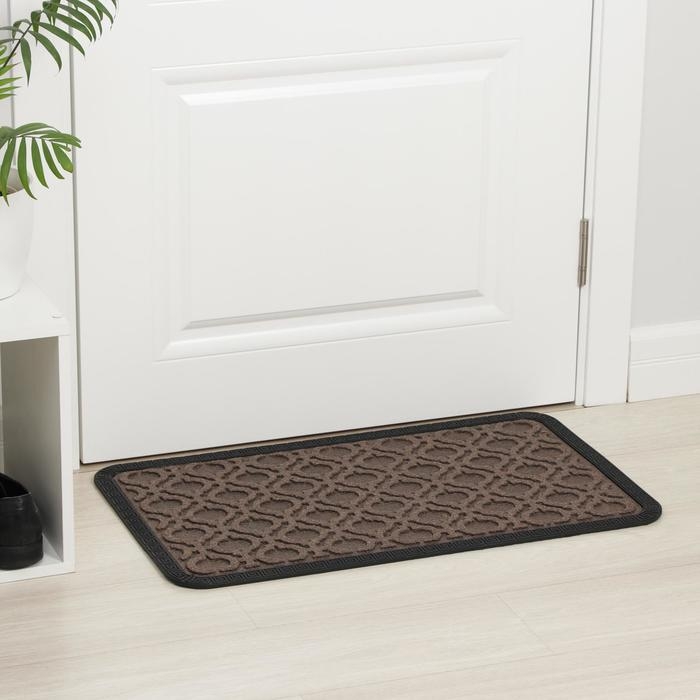 Коврик придверный «Ромбы», 45×75 см Коврик придверный «Ромбы», 45×75 см