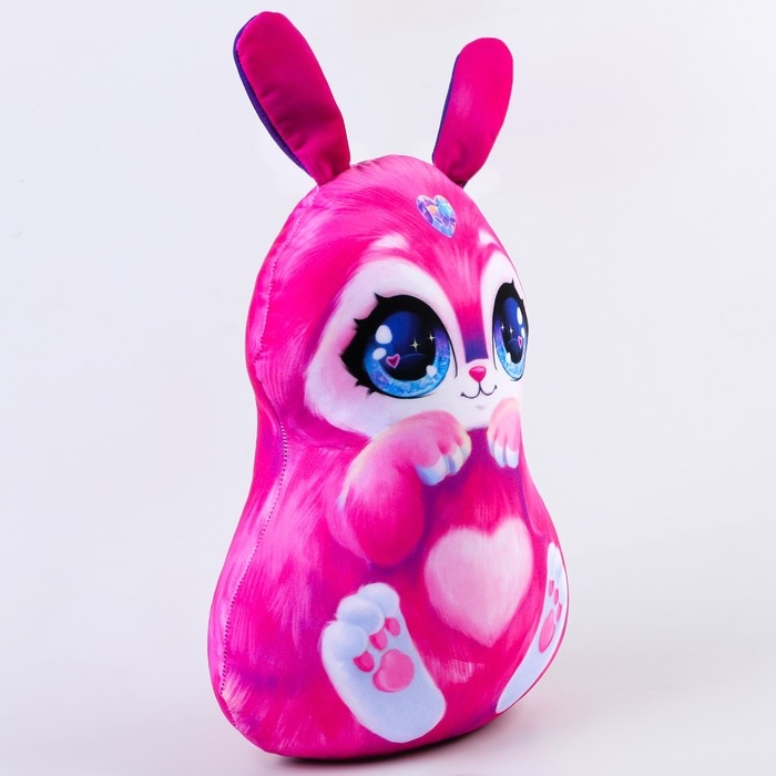 Антистресс игрушка, заяц «Зайчик», розовый Антистресс игрушка, заяц «Зайчик», розовый