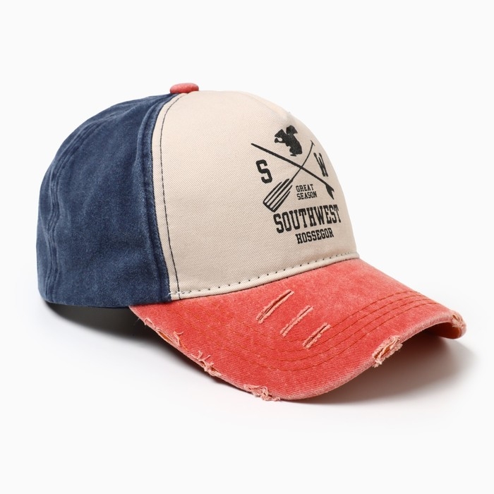 Кепка мужская MINAKU Кепка мужская MINAKU "Southwest", цвет синий, размер 56-58