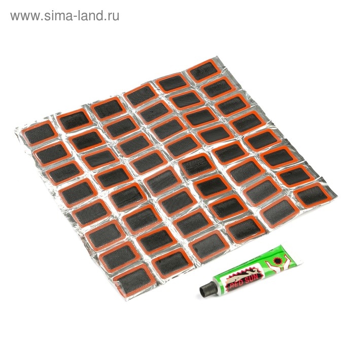 Резиновые заплатки для ремонта шин, набор 48 шт Резиновые заплатки для ремонта шин, набор 48 шт