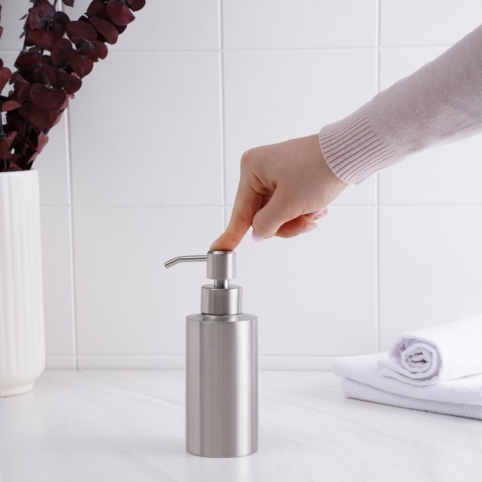 Дозатор для мыла Штольц Stölz, нержавеющая сталь, 250 мл Дозатор для мыла Штольц Stölz, нержавеющая сталь, 250 мл