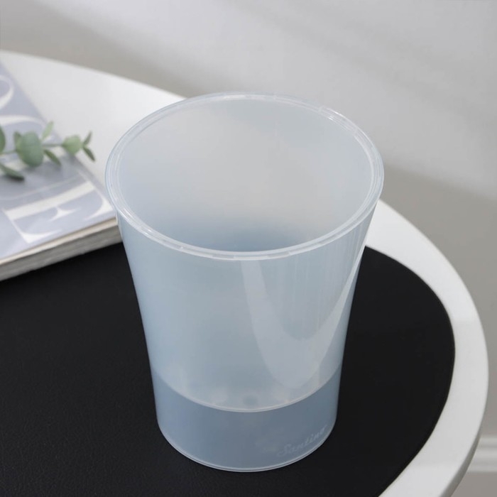 Кашпо для цветов со вставкой «Арте-Дея», 1,25 л, цвет дымчатый