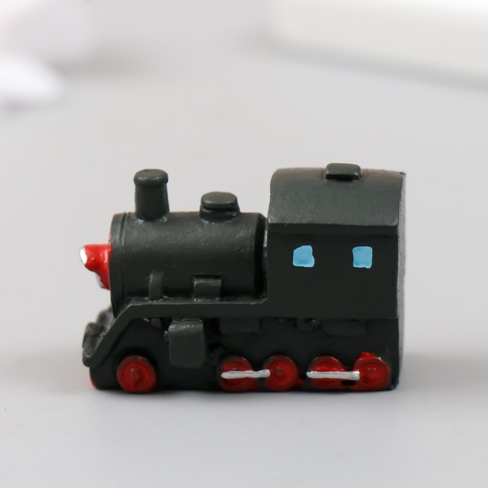 Фигурка для флорариума полистоун  Фигурка для флорариума полистоун "Ретро поезд" 4х1,5х2,5 см