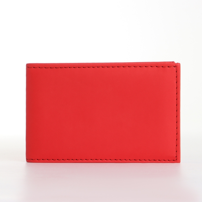 Визитница, 18 карт, цвет красный Визитница, 18 карт, цвет красный