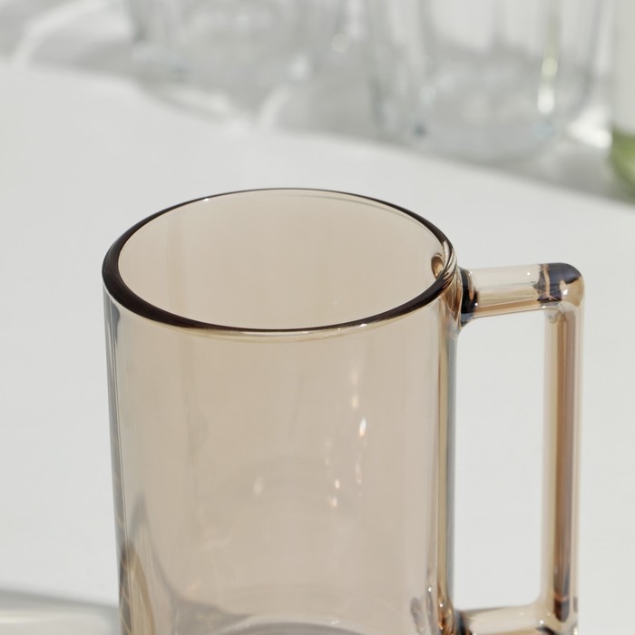 Кружка стеклянная «Фитнес. Золотой мёд», 320 мл Кружка стеклянная «Фитнес. Золотой мёд», 320 мл