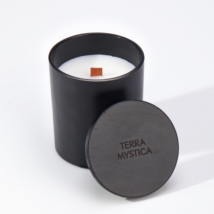 Ароматическая свеча  Ароматическая свеча "Breesal, TERRA MYSTICA", Бобы тонка, Ваниль, Грейпфрут