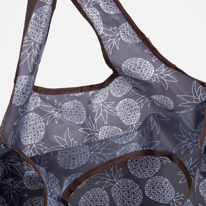 Сумка хозяйственная без застежки, цвет чёрный Сумка хозяйственная без застежки, цвет чёрный