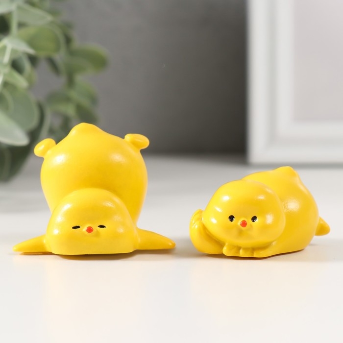 Сувенир полистоун Сувенир полистоун "Птенчик" МИКС 3х3х4,5 см