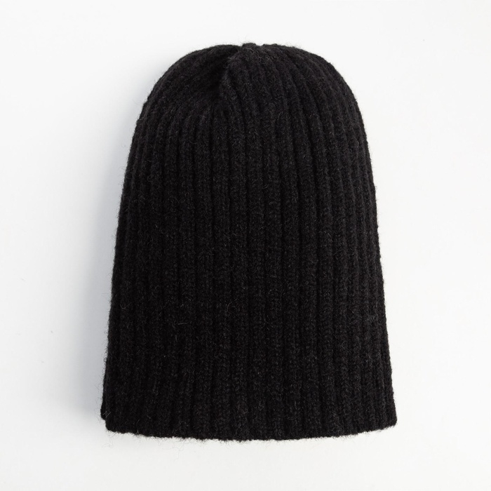 Шапка детская MINAKU р-р 50-52, цвет чёрный Шапка детская MINAKU р-р 50-52, цвет чёрный