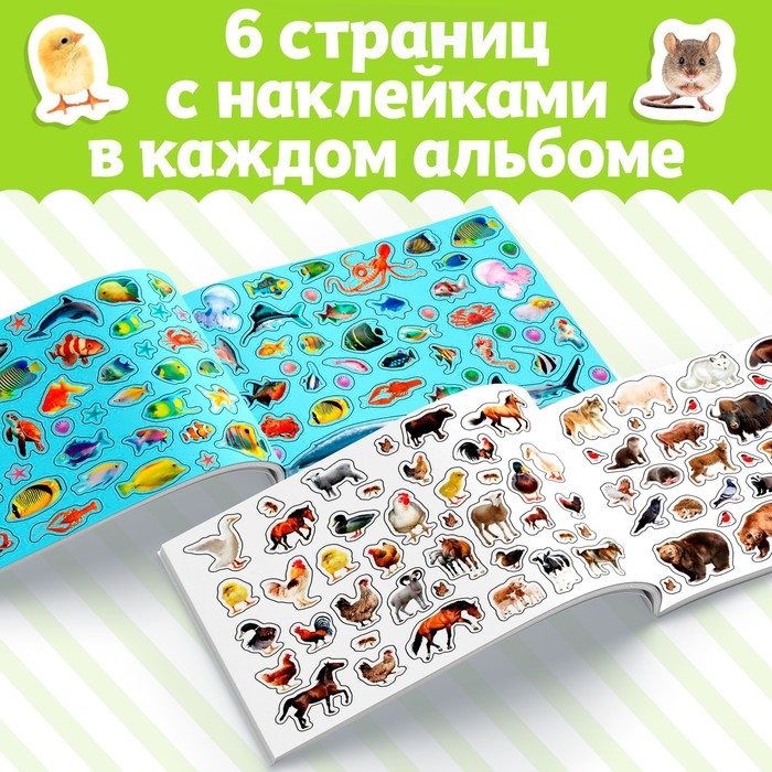 250 наклеек набор «Животные со всего света», 2 шт. по 8 стр. 250 наклеек набор «Животные со всего света», 2 шт. по 8 стр.
