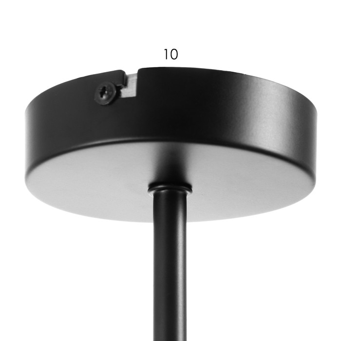 Основание для люстры лофт 6х60Вт Е14 черный Основание для люстры лофт 6х60Вт Е14 черный