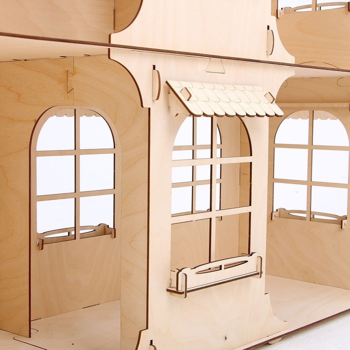 Кукольный домик «Мечта каждой девочки» с красками Кукольный домик «Мечта каждой девочки» с красками