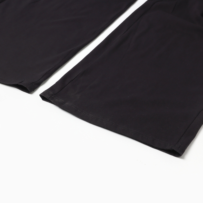 Пижама женская (футболка и брюки) KAFTAN Пижама женская (футболка и брюки) KAFTAN "Жемчуг" р. 40-42, черный