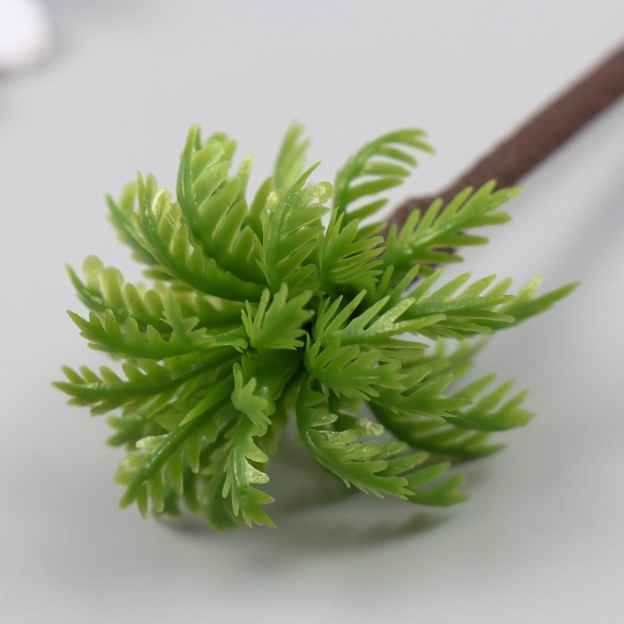 Искусственное растение для творчества пластик Искусственное растение для творчества пластик "Пальма" 11 см