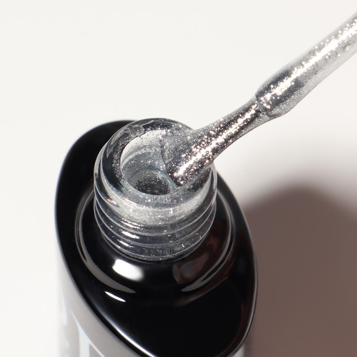 Гель лак для ногтей, «CHROME», шиммерный, 3-х фазный, 8мл, LED/UV, цвет серебристый (021) Гель лак для ногтей, «CHROME», шиммерный, 3-х фазный, 8мл, LED/UV, цвет серебристый (021)