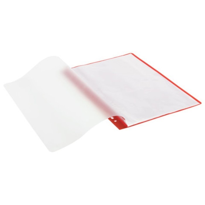 Папка с 10 вкладышами А4, 160 мкм, Calligrata, с перфорацией, красная Папка с 10 вкладышами А4, 160 мкм, Calligrata, с перфорацией, красная