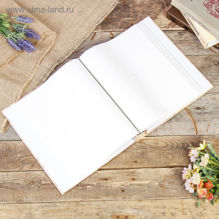 Фотоальбом на 400 фото 10х15см Фотоальбом на 400 фото 10х15см "Листья и шары" золот.обвод. в коробке МИКС 33,5х27,5х5,5см