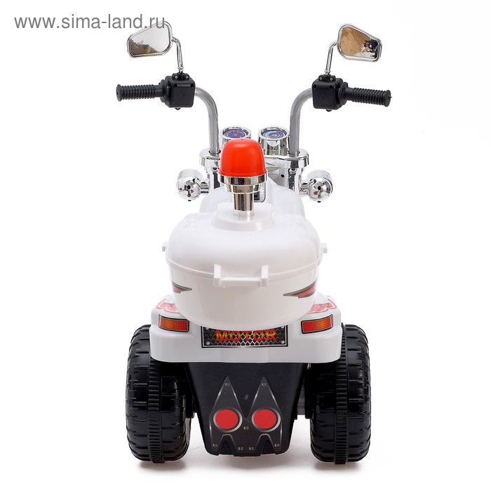 Детский электромобиль «Чоппер», цвет белый Детский электромобиль «Чоппер», цвет белый