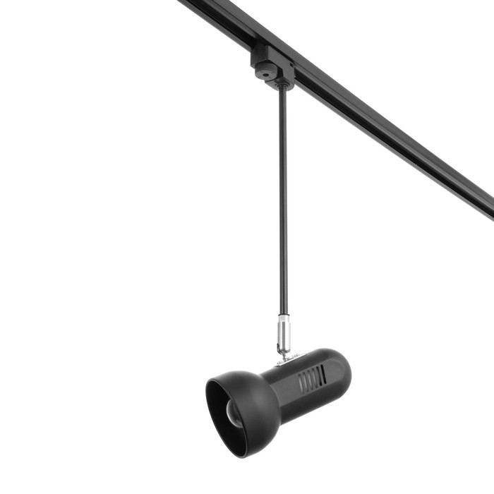 Светильник трековый Светильник трековый "Холли" Е27 40Вт черный 15х9х40см