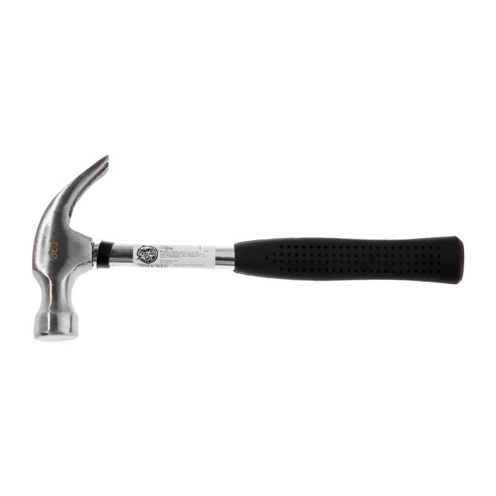 Молоток-гвоздодер ЛОМ, металлическая обрезиненная рукоятка, 225 г Молоток-гвоздодер ЛОМ, металлическая обрезиненная рукоятка, 225 г