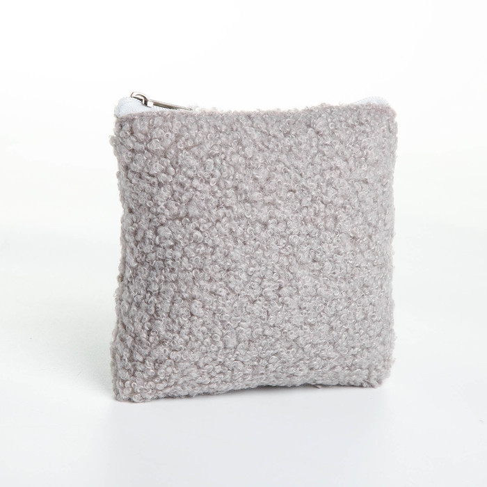 Кошелёк на молнии, цвет серый Кошелёк на молнии, цвет серый