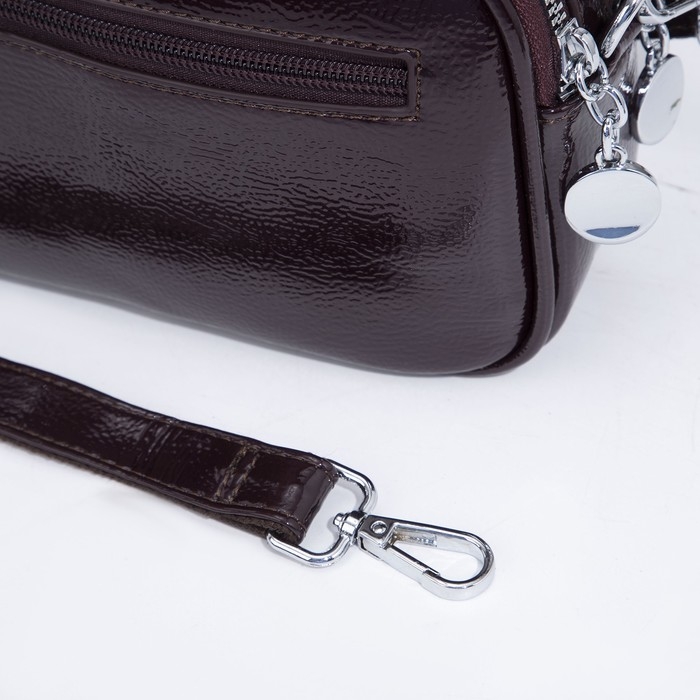 Сумка кросс-боди на молнии, цвет бордовый Сумка кросс-боди на молнии, цвет бордовый