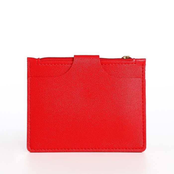 Картхолдер на кнопке, цвет красный Картхолдер на кнопке, цвет красный