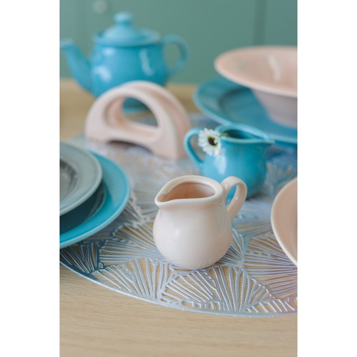 Салфетница фарфоровая «Акварель», цвет светло-серый Салфетница фарфоровая «Акварель», цвет светло-серый