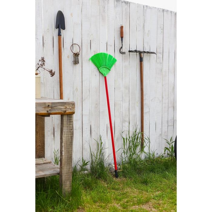 Метла веерная без черенка Доляна, 32×24,5 см, цвет МИКС Метла веерная без черенка Доляна, 32×24,5 см, цвет МИКС