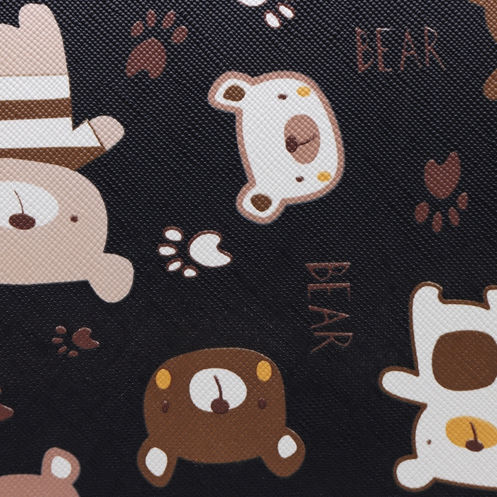 Сумка-переноска каркасная  Сумка-переноска каркасная "Медвежонки", размер M, 40 х 21 х 27 см, чёрный