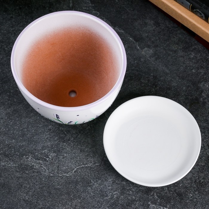 Горшок цветочный Лаванда 1,65 л Горшок цветочный Лаванда 1,65 л