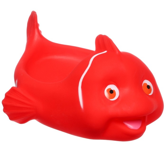 Набор резиновых игрушек для ванны «Мыльница: Рыбки», 4 шт, Крошка Я Набор резиновых игрушек для ванны «Мыльница: Рыбки», 4 шт, Крошка Я