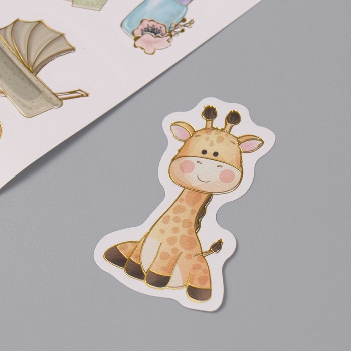 Фотоальбом 25 листов (наклейки+кольца)  Фотоальбом 25 листов (наклейки+кольца) "Для малыша. Первый альбом" 19х27х3 см