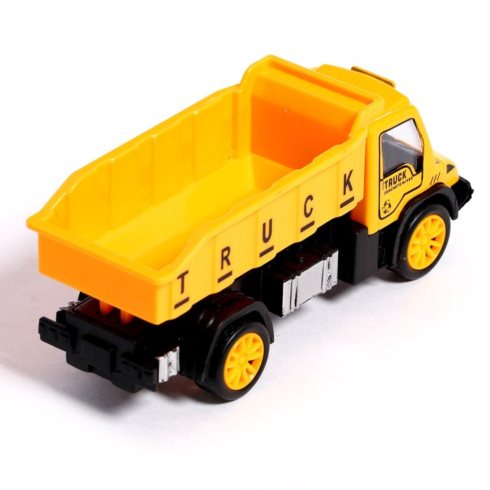 Набор металлических машин «Стройка», инерция, 3 штуки Набор металлических машин «Стройка», инерция, 3 штуки