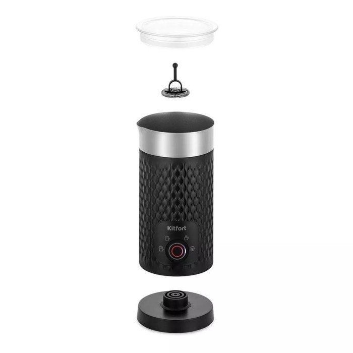 Капучинатор Kitfort КТ-7128-1, 500 Вт, 0.5 л, 4 режима, чёрный Капучинатор Kitfort КТ-7128-1, 500 Вт, 0.5 л, 4 режима, чёрный