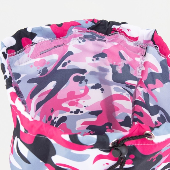 Рюкзак школьный на шнурке, Erich Krause цвет розовый