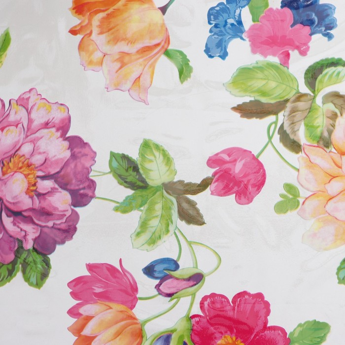 Клеёнка на стол Доляна «Сад», ширина 137 см, толщина 0,08 мм, рулон 30 метров Клеёнка на стол Доляна «Сад», ширина 137 см, толщина 0,08 мм, рулон 30 метров