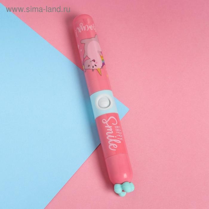 Зубная щётка детская электрическая «Вжух», LP-004, 19,2 х 5,5 см. Зубная щётка детская электрическая «Вжух», LP-004, 19,2 х 5,5 см.