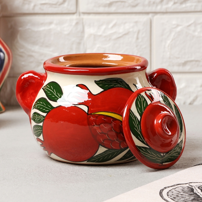 Сахарница Риштанская Керамика Сахарница Риштанская Керамика "Гранат", 500 мл 10402720