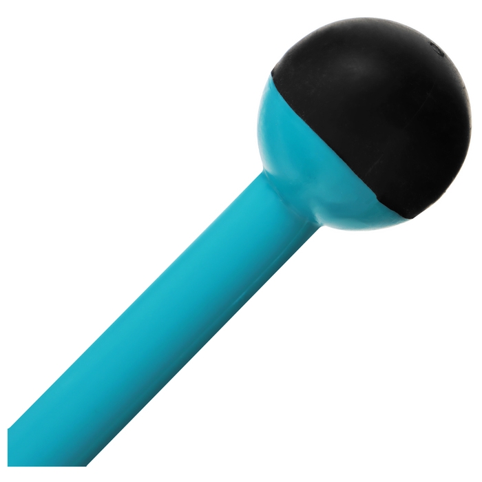 Булавы для художественной гимнастики вставляющиеся INDIGO, 41 см, цвет голубой/чёрный