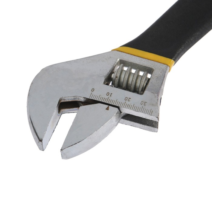 Ключ разводной ТУНДРА, обрезиненная рукоятка, 300 мм Ключ разводной ТУНДРА, обрезиненная рукоятка, 300 мм